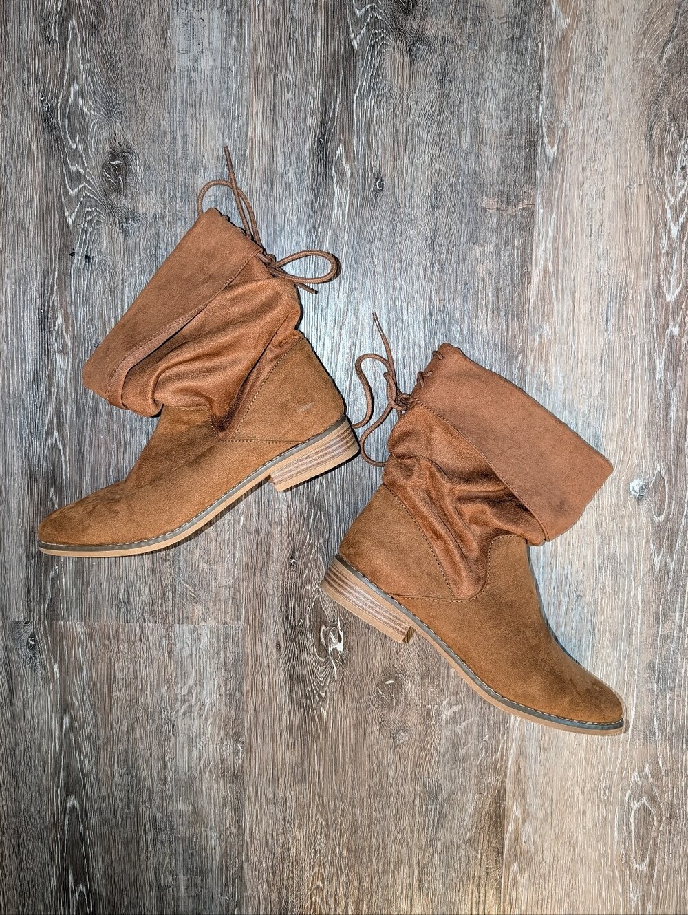 Rocket Dog Brown Suede Lace Up Ankle Boots